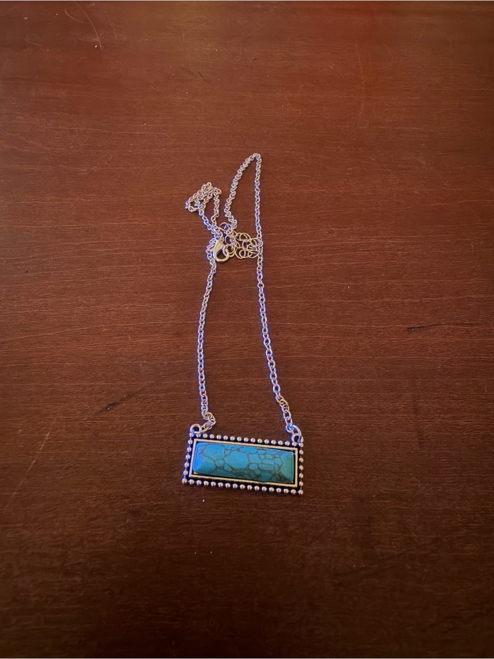Boho Western Turquoise Country Concert Fashion  Necklace NWOT